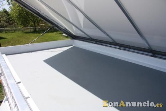 Remolque de aluminio para perros de razas grandes